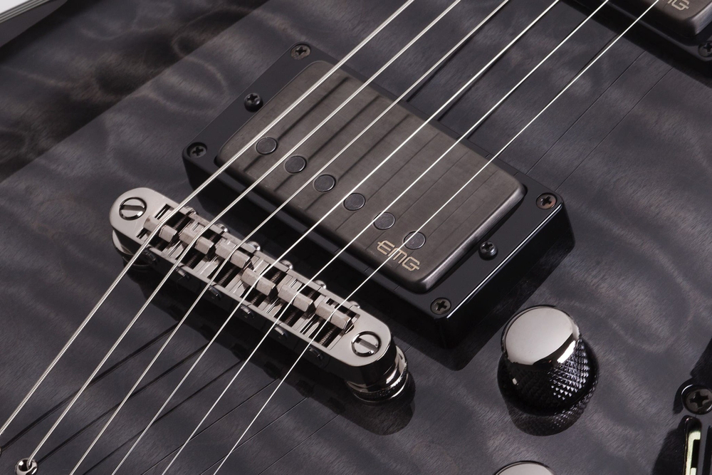 Schecter HELLRAISER HYBRID C-1 TRANS BLACK BURST