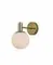 Светильник настенный Rilon 74529/1W COPPER, 40 Вт, латунный