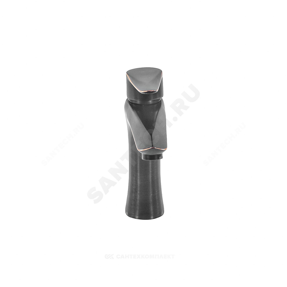 Смеситель для умывальника одноручный STEEL BLACK Профсан PSM-301-5