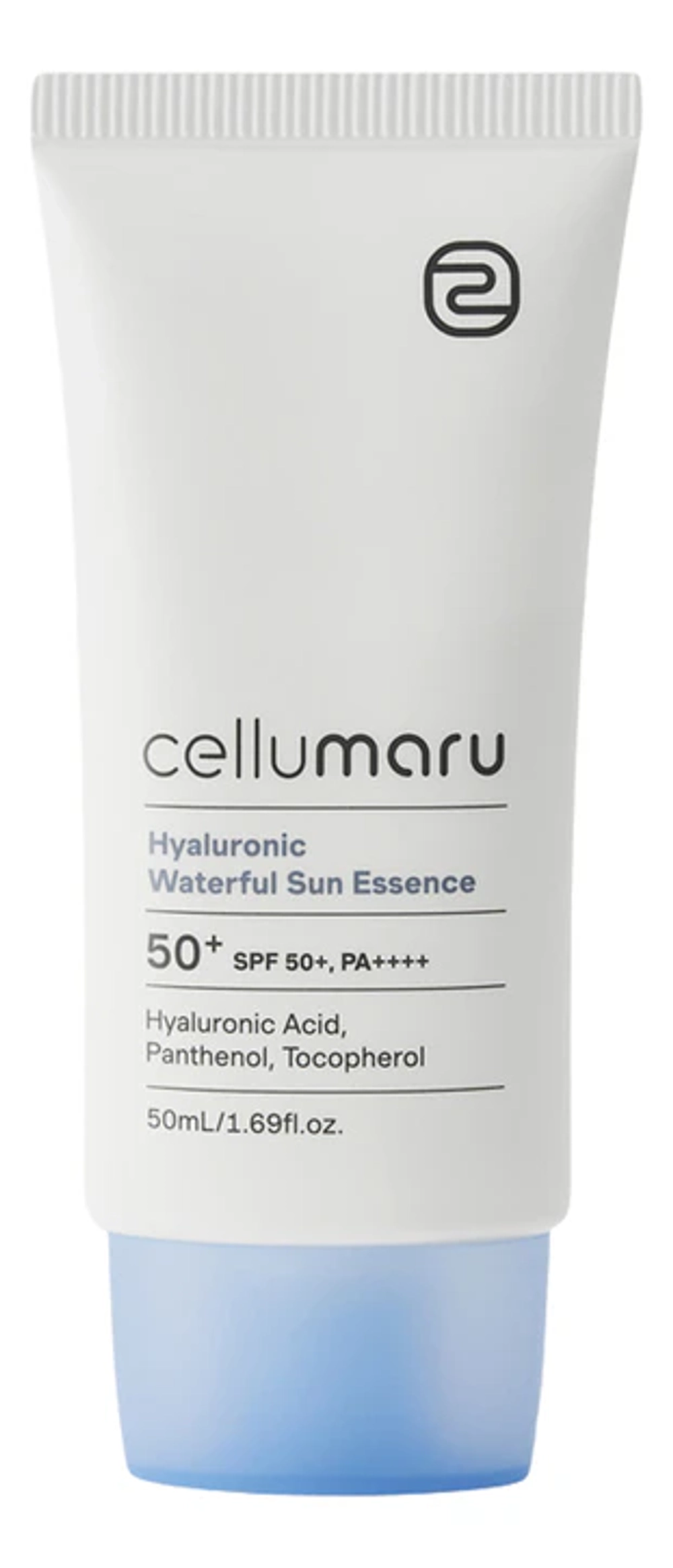 [CELLUMARU] Солнцезащитная эссенция для лица увлажняющая Hyaluronic Waterful Sun Essence SPF 50+ PA++++, 50 мл