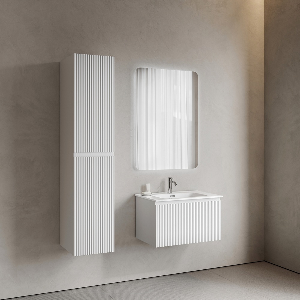 Тумба подвесная Sancos Snob R 1.0 с одним ящиком 690х445х406, Bianco, SNR1.070W, арт. SNR1.070W