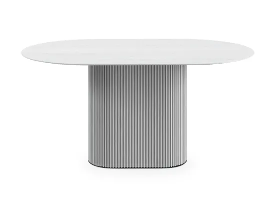 Стол обеденный овальный Mono Stripe 160х95 948120