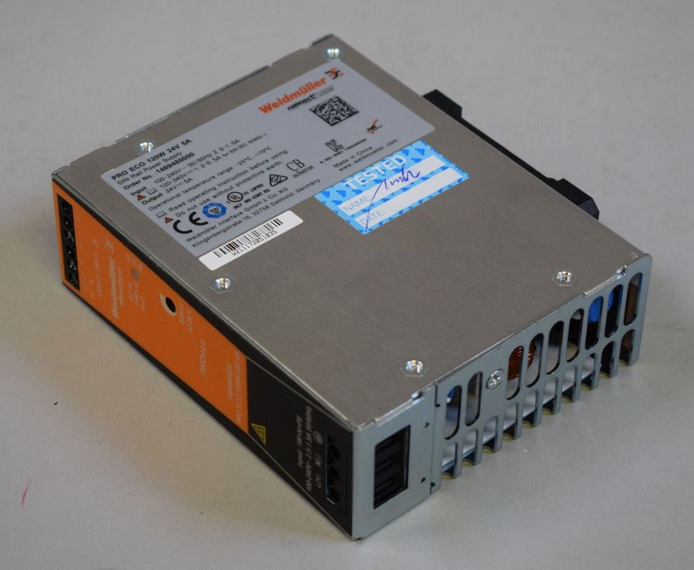 WEIDMÜLLER PRO ECO 120W 24V 5A WEIDMÜLLER PRO ECO 120W 24V 5A