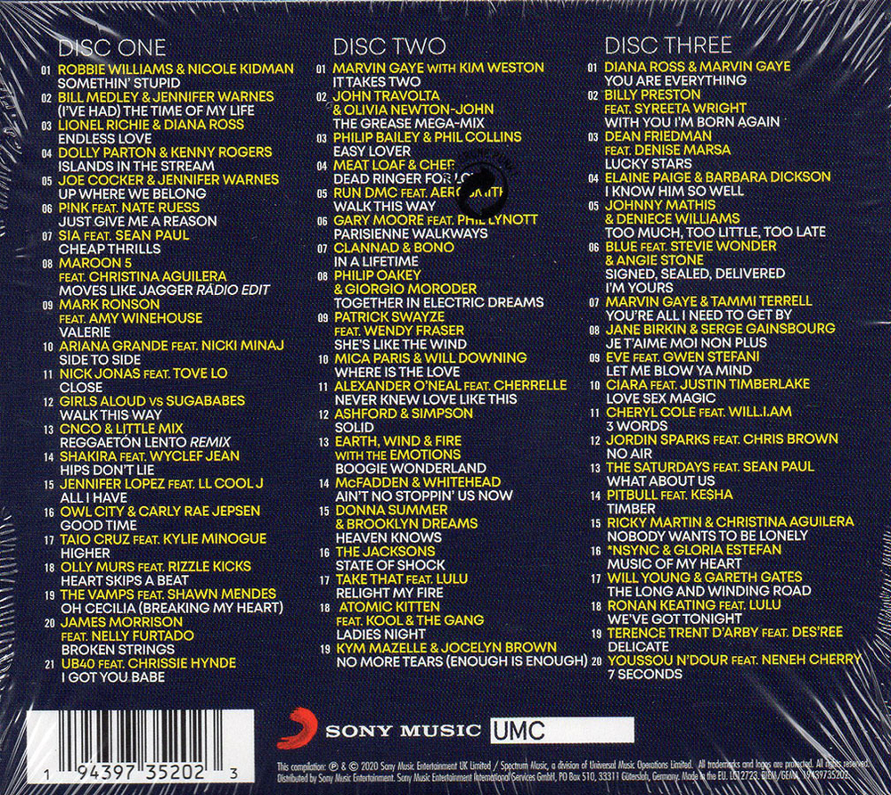 Сборник / It Takes Two: The Duets Album (3CD)