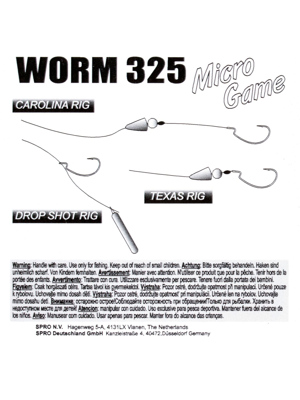 Крючки офсетные Gamakatsu WORM 325 MICRO GAME HOOKS №8, 8шт.