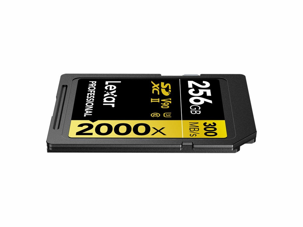 Карта памяти Lexar Professional SDXC 256GB 2000x 300MB/s V90 UHS-II