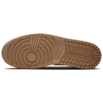 Jordan Air Jordan 1 Cushioning Low top Vintage Basketball Shoes Men's Beige Gray/Sail White