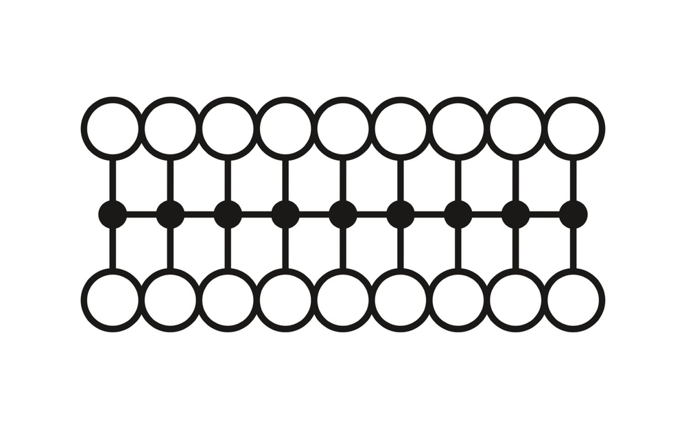 PTFIX 18X2,5-NS35 BU - Распределительный блок 3273046