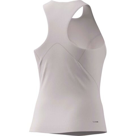 Женский теннисный топ Adidas Silver Y-Tank - distilled pink