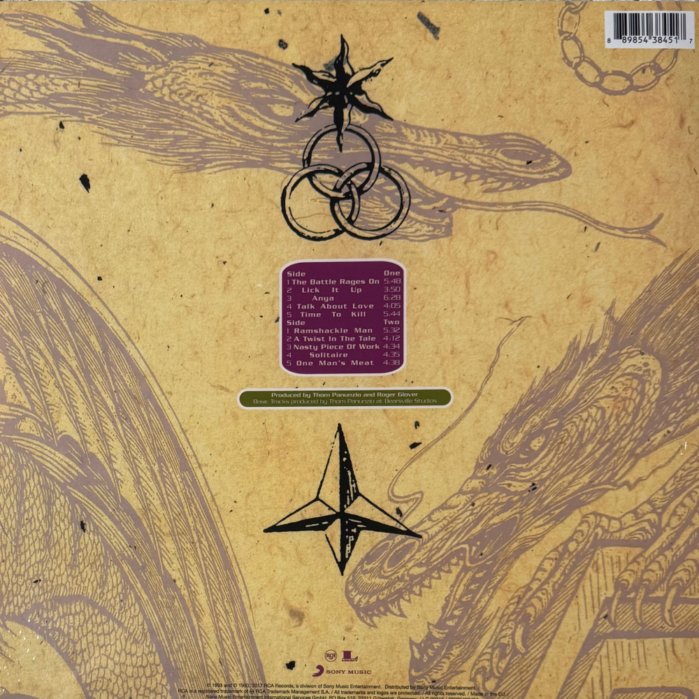 Виниловая пластинка Deep Purple ‎– The Battle Rages On LP