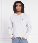 Худи waffle Tommy Jeans - серый(DM0DM15040)