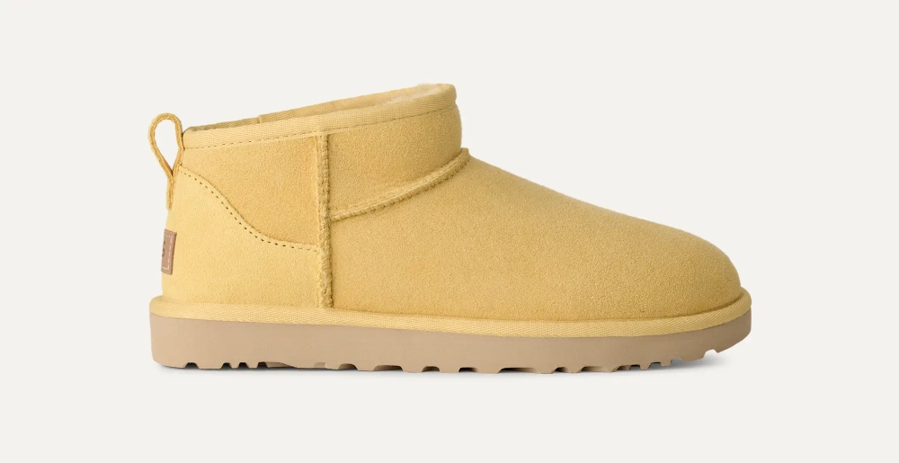 UGG Угги Classic Ultra Mini, горчичный