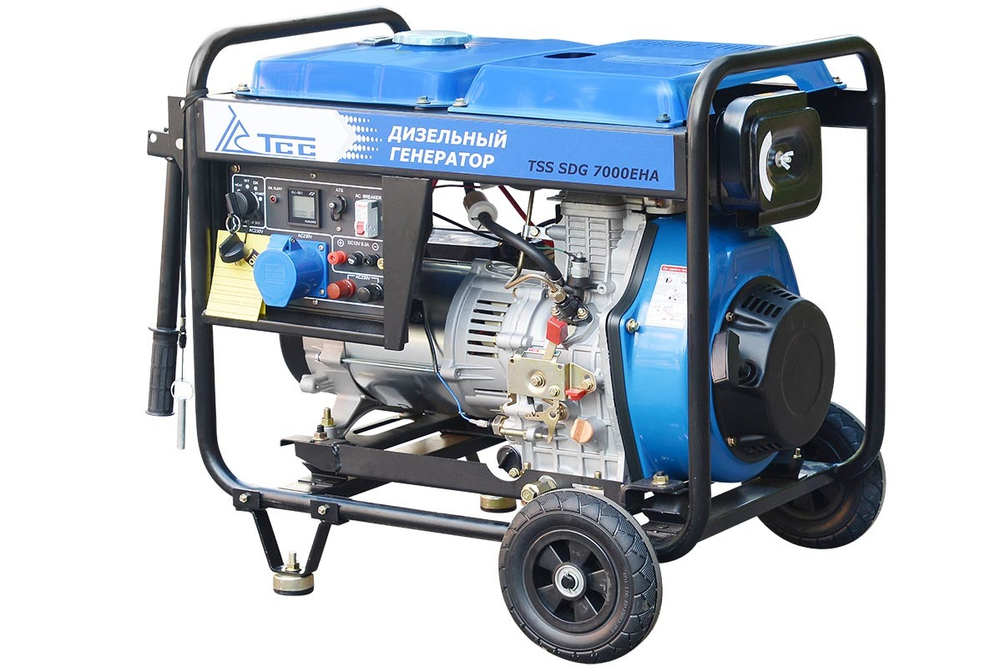 Дизель генератор TSS SDG 7000EHA в кожухе МК-2.1