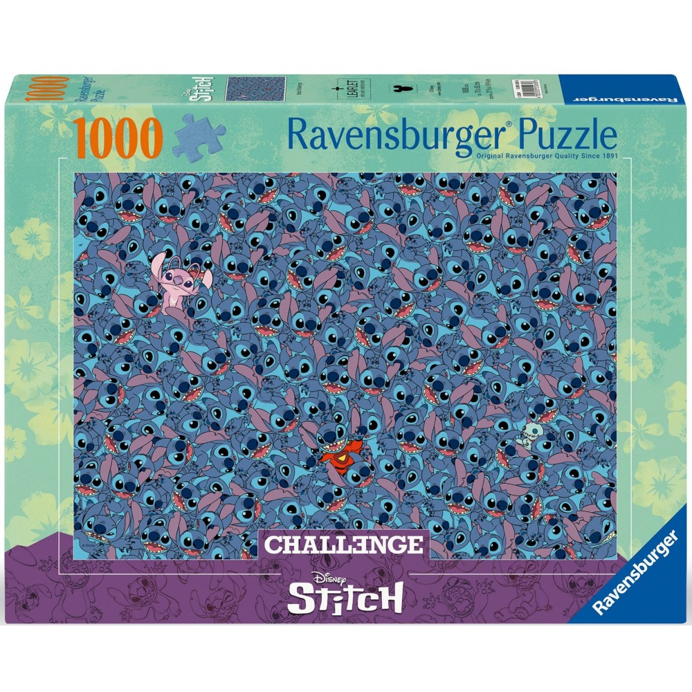 Пазл Ravensburger Disney Stitch Challenge 012658 1000 элементов 012658 — фото 2