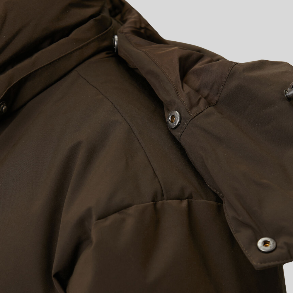 Парка Alpha Industries Hamilton Relaxed Fit Puffer Hickory (Коричневый)