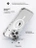 Чехол накладка iPhone 16 Pro 6.3" Gurdini Alba Series Protective with Magsafe Clear