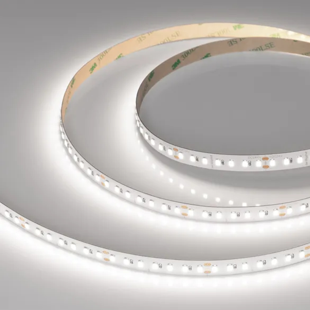 Светодиодная лента RT-A140-10mm 24V Day5000 SUN (20 W/m, IP20, 2835, 5m) (Arlight, -) 037878