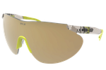 Спортивные очки с диоптриями HILX Domain Shiny Crystal Khaki / Gold Lens