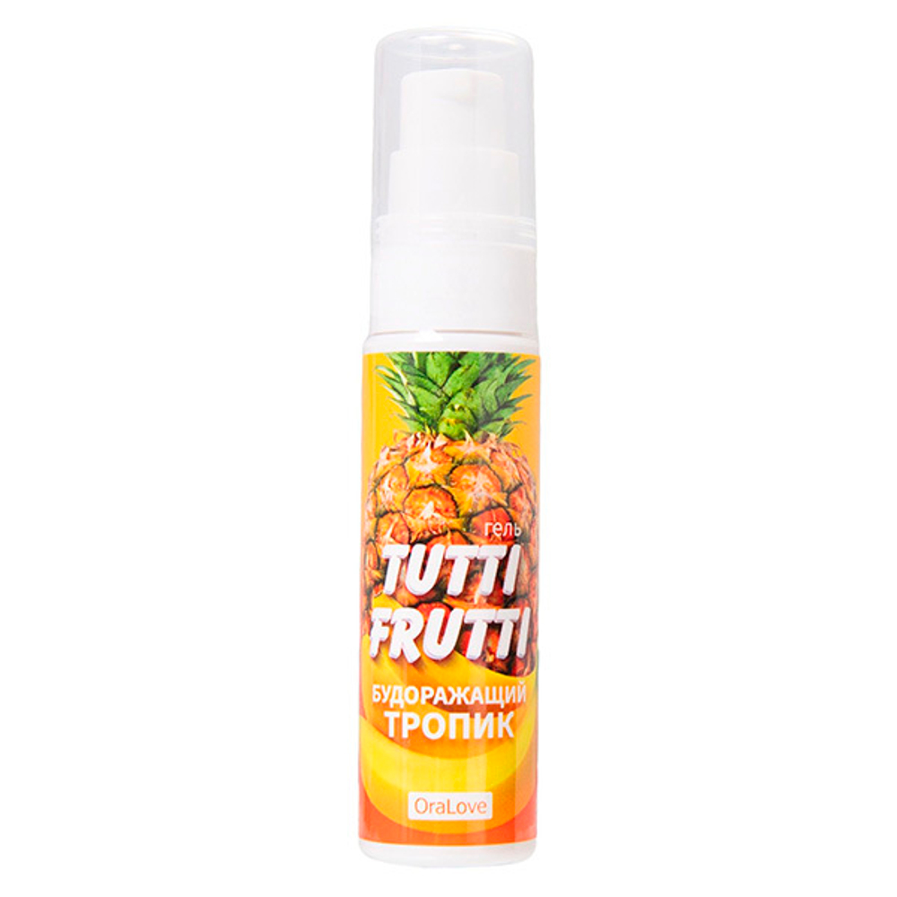Гель-смазка со вкусом тропических фруктов Биоритм OraLove Tutti-frutti 30г