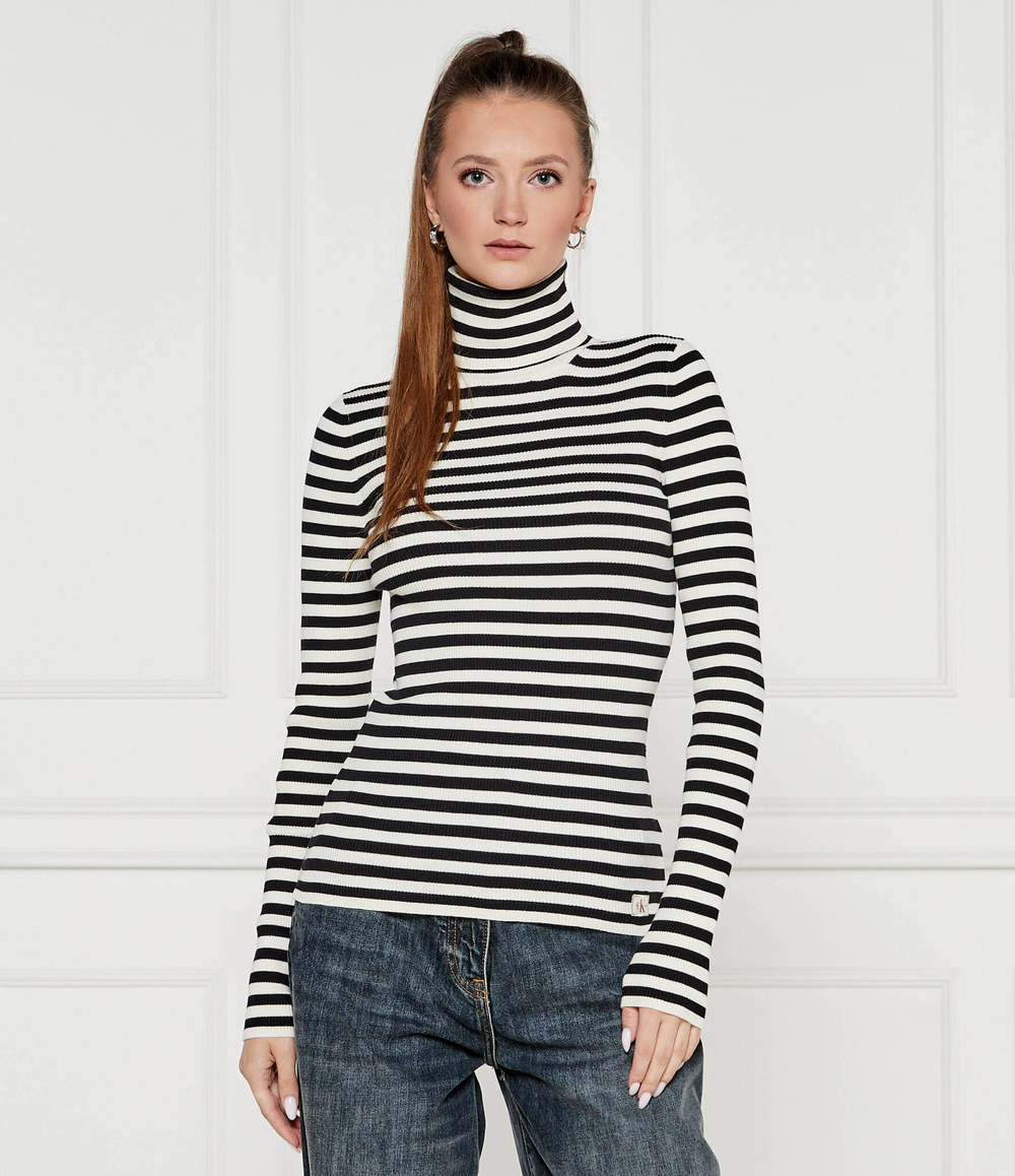 Гольф CALVIN KLEIN JEANS - экрю(J20J224225)