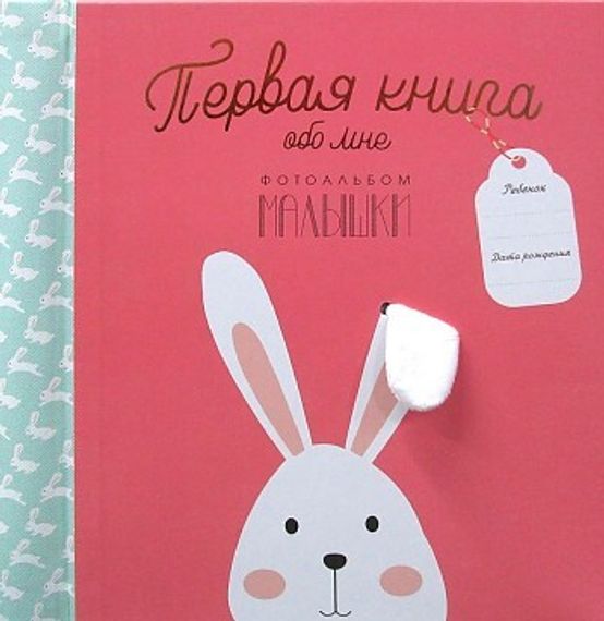 Первая книга обо мне. Альбом малышки