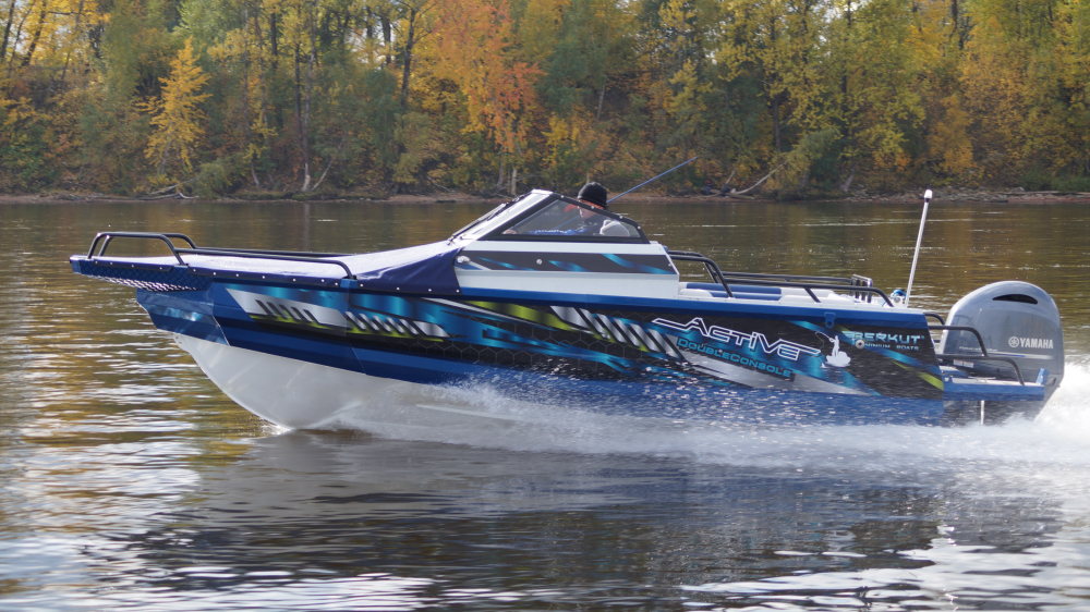 Алюминиевая лодка BERKUT Active DC