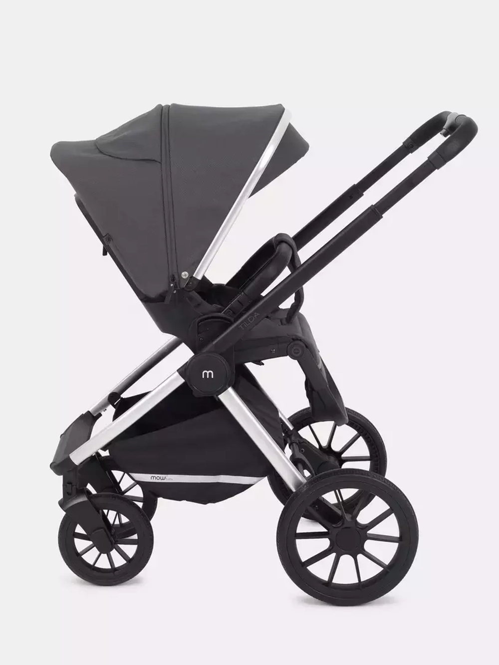 Коляска детская MOWBaby "TILDA" (3в1) MB065 Carbon