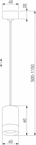 Подвесной светильник Eurosvet Piccolo 50248/1 LED золото