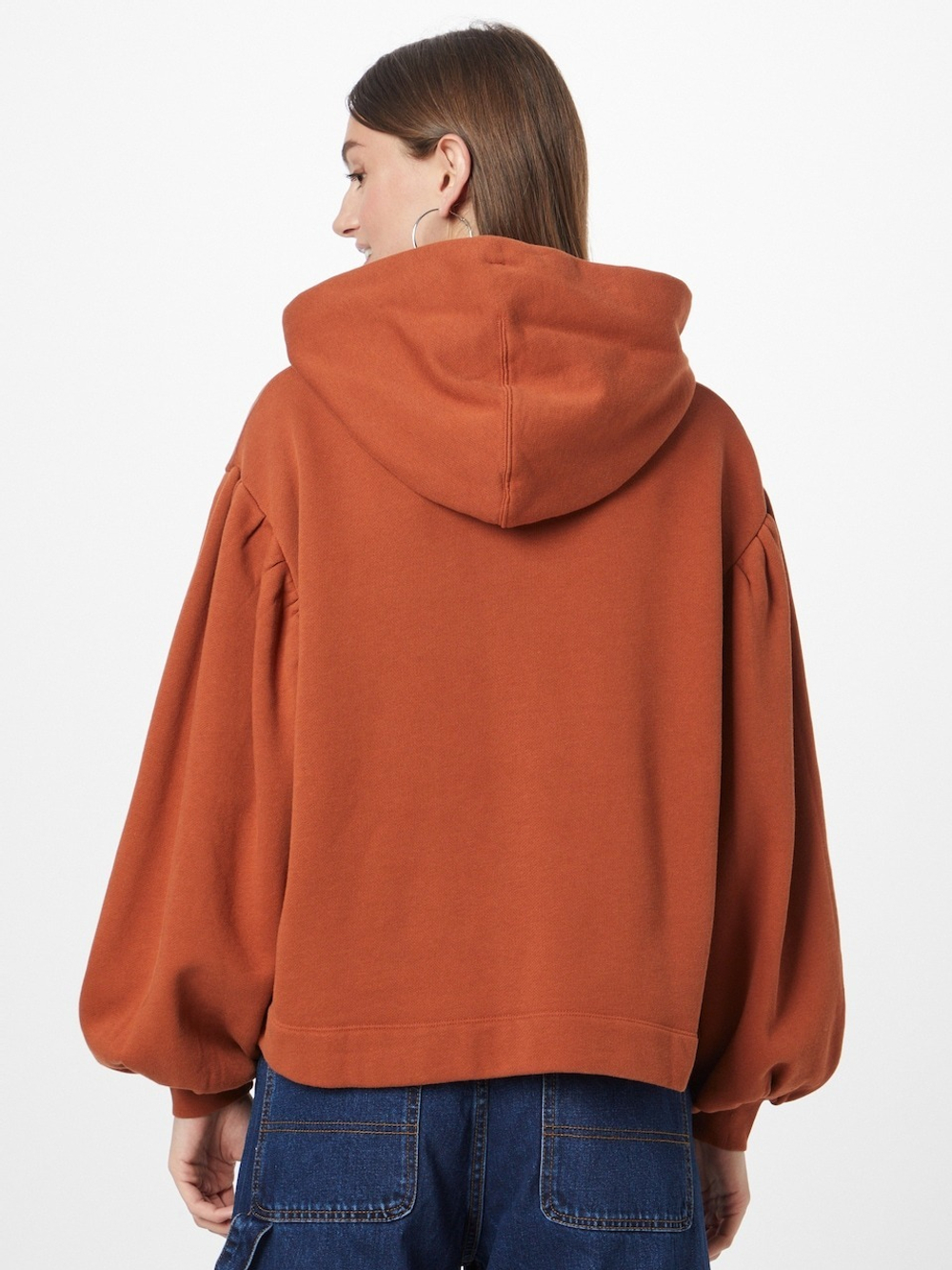 Толстовка женская LEVIS AKANE RUSCHED HOODIE NEUTRALS