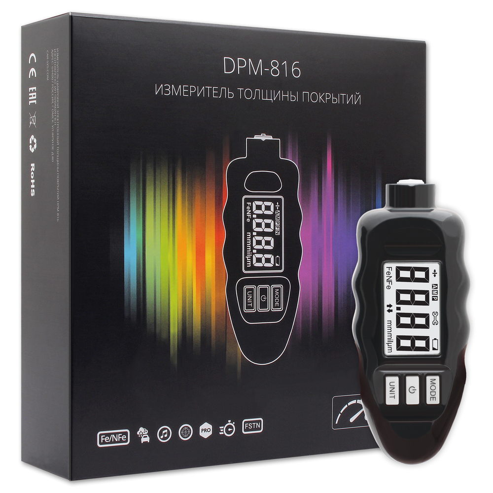 Измеритель толщины покрытий CARSYS DPM-816   с поверкой