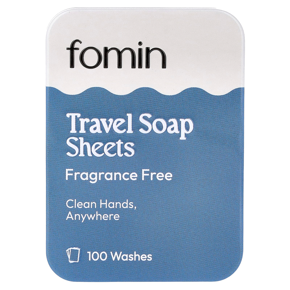 fomin, мыло для путешествий, без отдушки, 100 шт.
