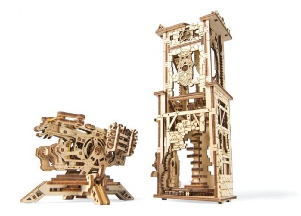 Сборная модель Ugears Башня-аркбаллиста 70048