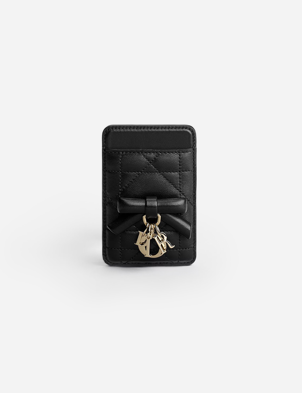 Магнитный картхолдер Lady Dior Magnetic Card Holder Black