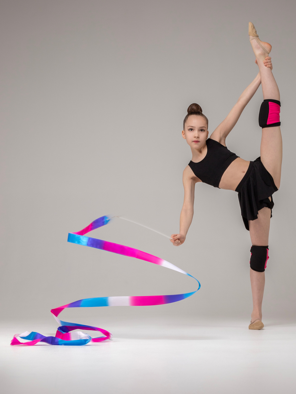 Kneepads Tricks Kids, Black/Pink
