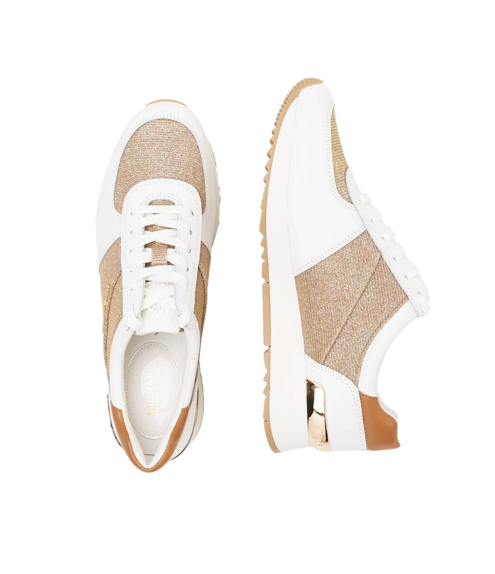 Кроссовки ALLIE TRAINER Michael Kors - светло-коричневый(43S4ALFS2D)