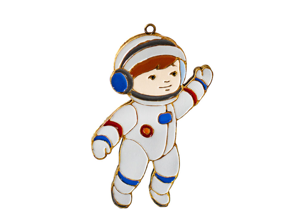Новогодняя игрушка "Космонавт"