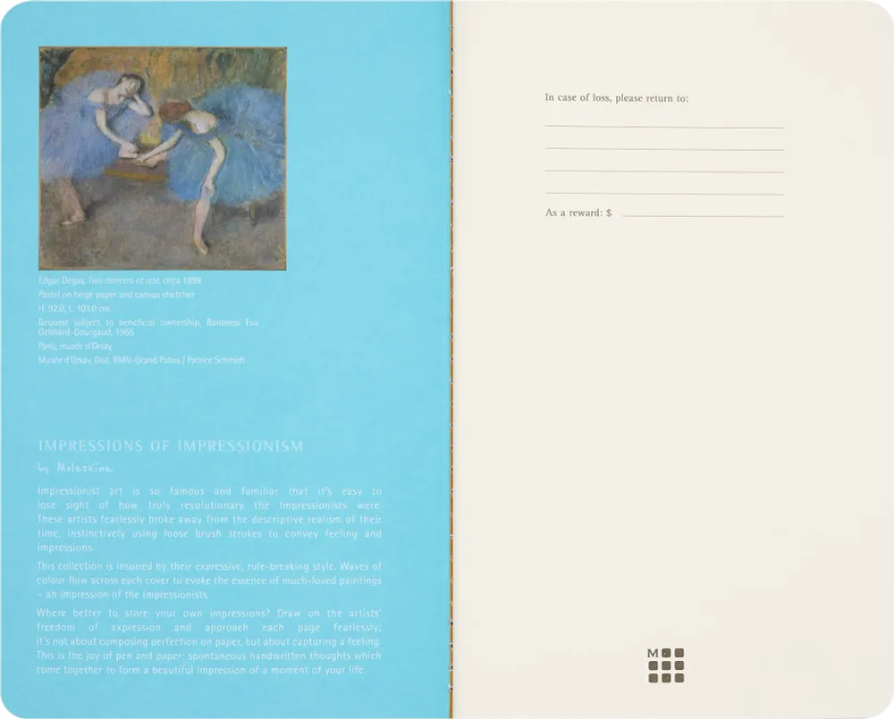 Блокнот Moleskine LE CAHIER MUSEE D`ORSAY Large (SKCAHL6911S3NL) 5
