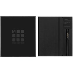Набор Moleskine блокнот Classic Large в линейку и ручка роллер (KAWPENSETNTBK) 2