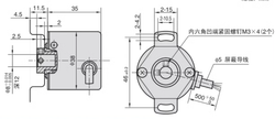 Энкодер OMRON E6HZ-CWZ5G (NPN+PNP)
