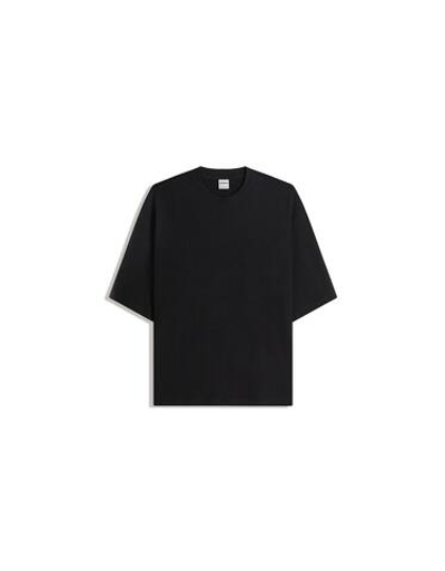 Мужская плотная футболка boxy fit - BERSHKA