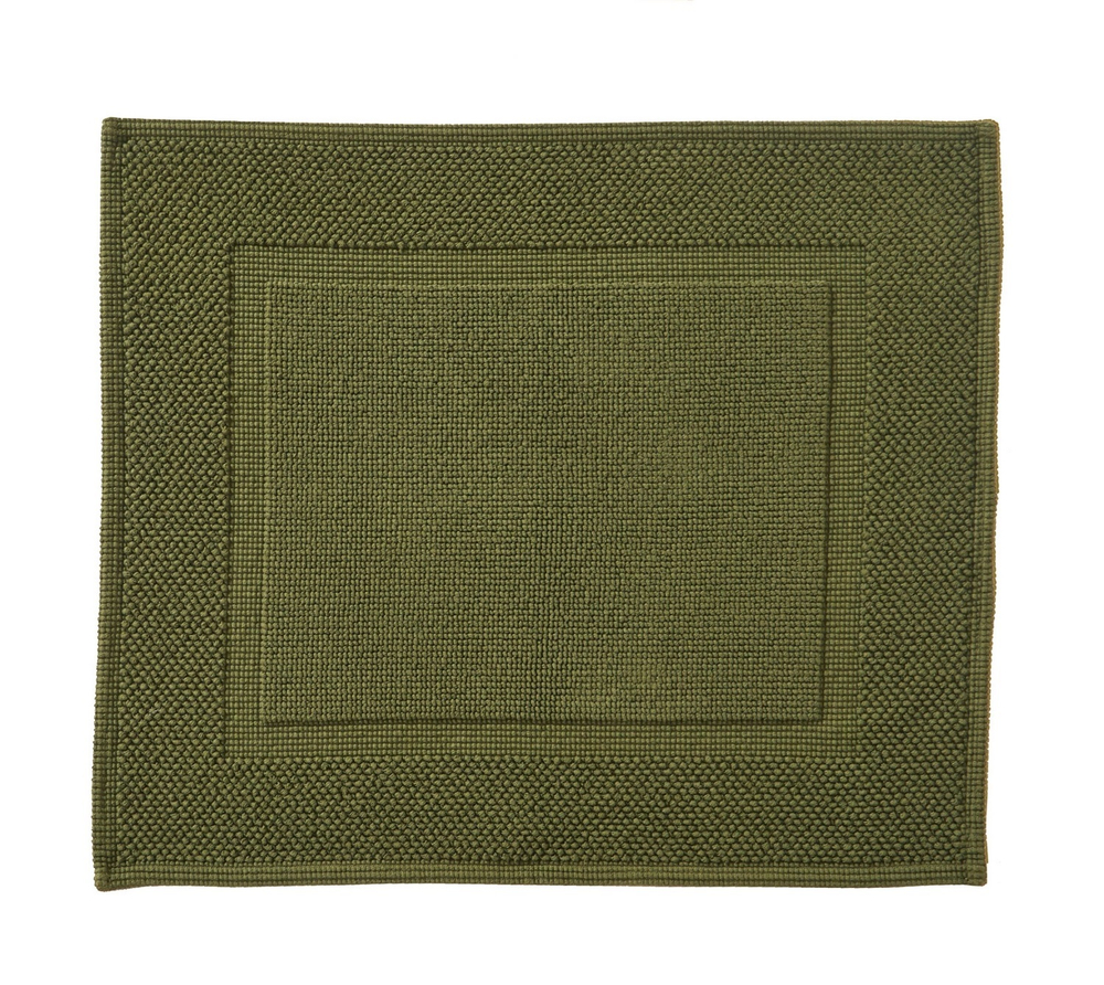 Коврик для ванной COMORES FOREST 50х60 Blanc des Vosges One Size Зеленый