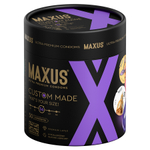 Премиальные увеличенные презервативы №50 в железном кейсе Maxus Custom Made 56 X-Edition 50шт