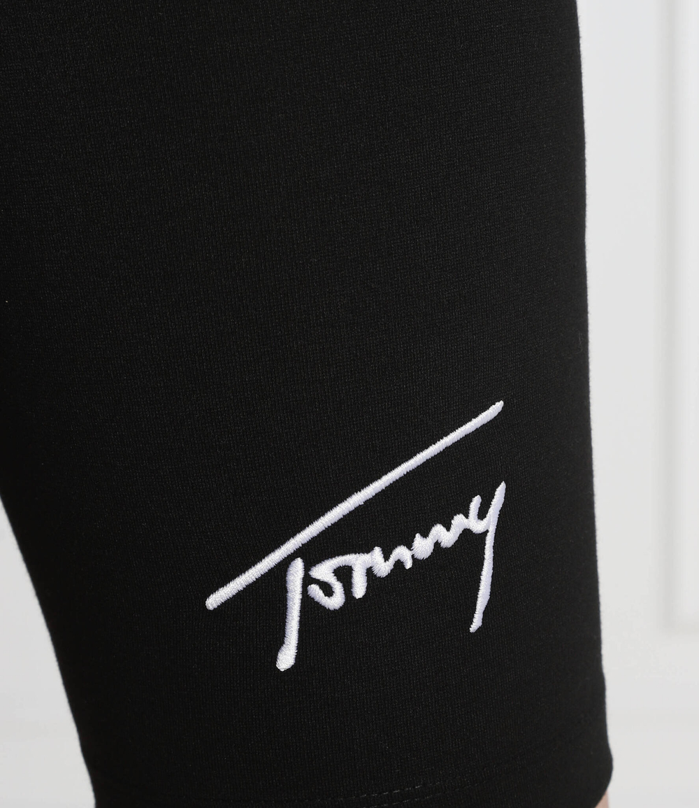 велосипедки Tommy Jeans - черный(DW0DW12631)