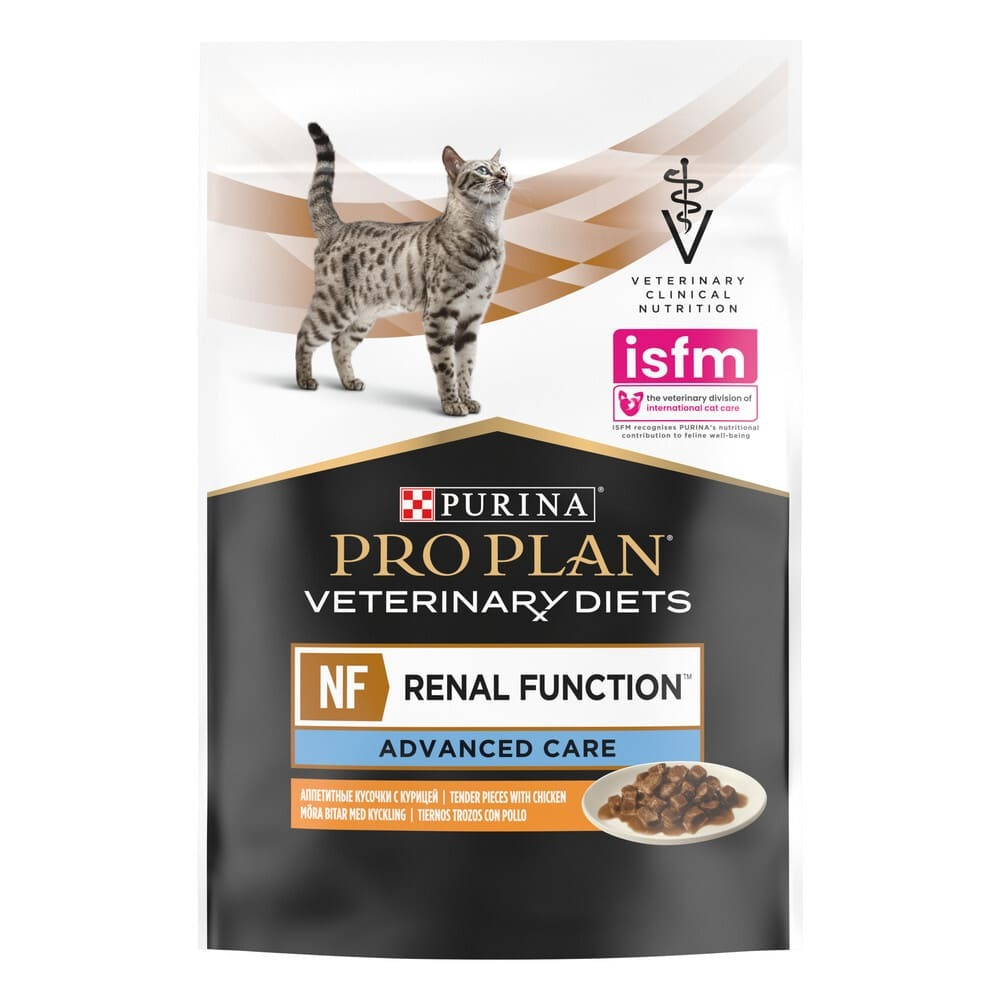 Корм влажный с Курицей, 85г для кошек Pro Plan Veterinary Diets NF при хронической почечной недостаточности