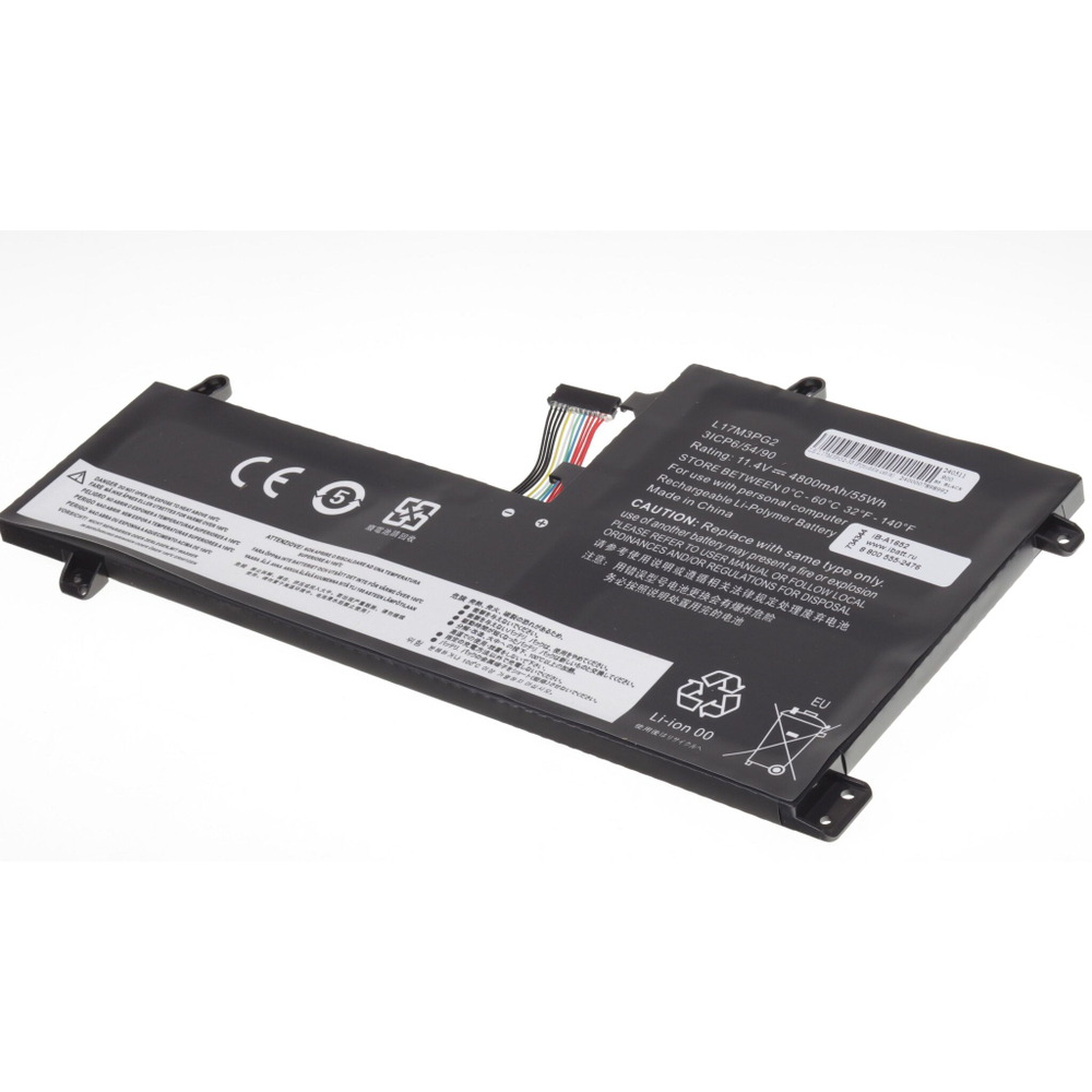 Аккумуляторная батарея iBatt для ноутбука Lenovo Legion Y730 (L17L3PG1) короткий шлейф