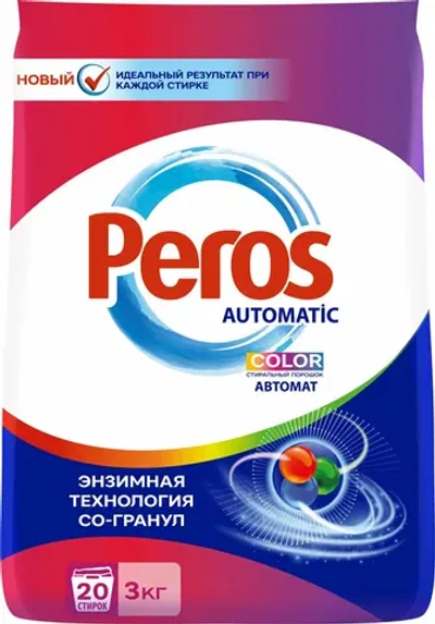 Peros Стиральный порошок 3кг Color