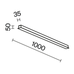 Линейный светильник Technical LL313011