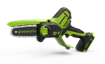 Цепная мини пила аккумуляторная Greenworks G24MCS10 Арт. 2008207, 24V, 10см, без АКБ и ЗУ