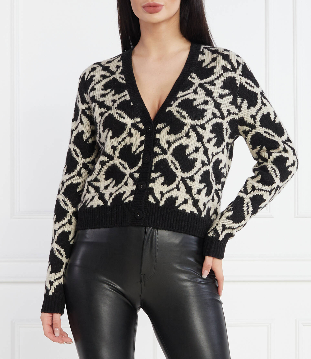 Хлопковый кардиган Pinko - черный(101576 A11F)