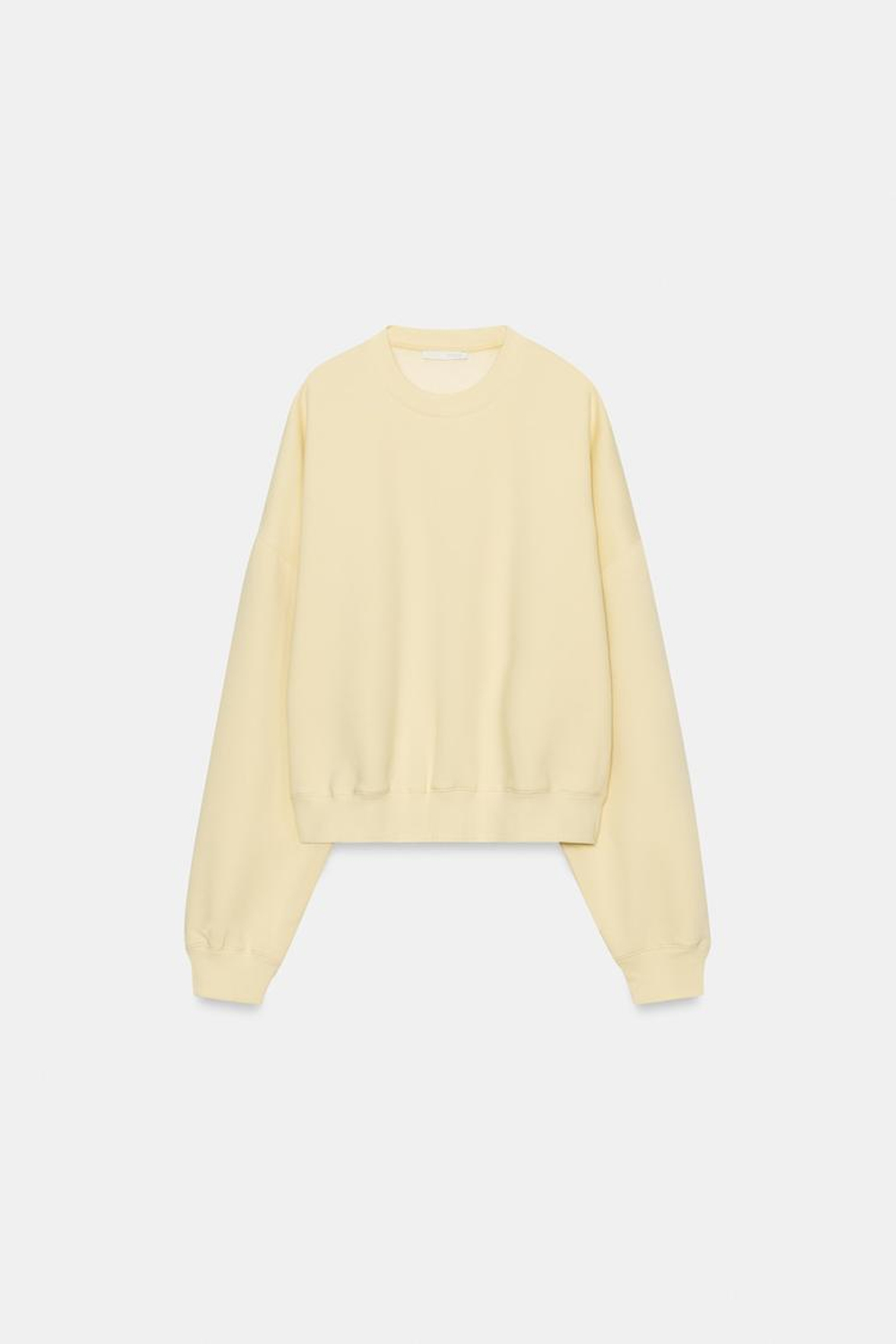 ZARA БАЗОВАЯ ТОЛСТОВКА, ЖЕЛТЫЙ